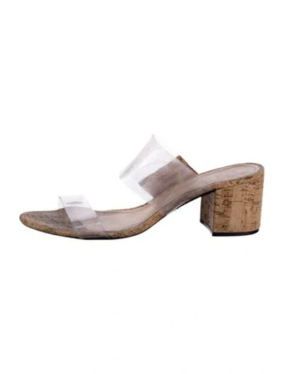 Pre-owned Schutz Sandals In Silver