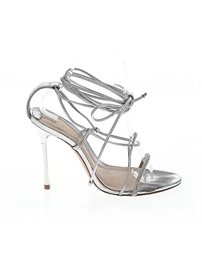 Pre-owned Schutz Sandals In Silver
