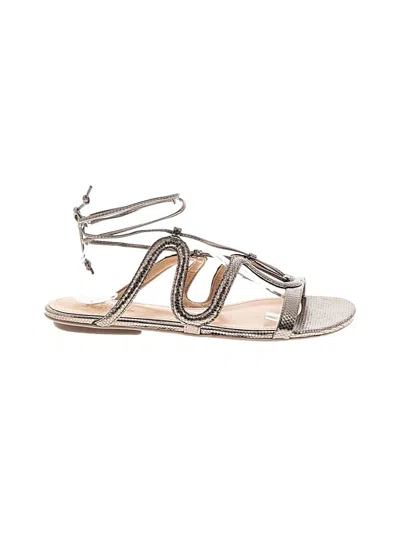 Pre-owned Schutz Sandals In Silver