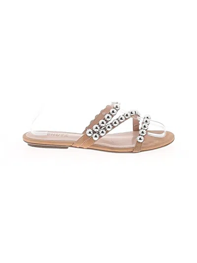 Pre-owned Schutz Sandals In Silver