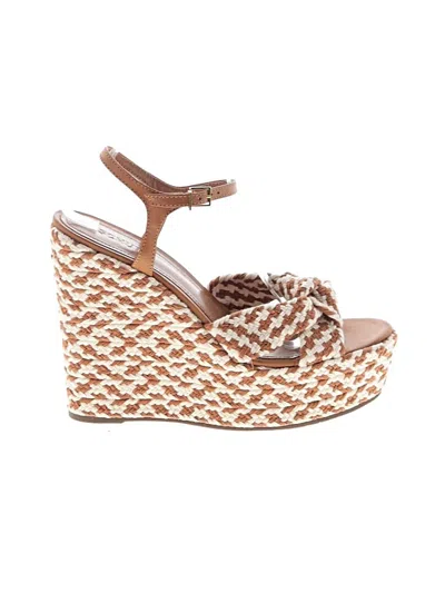 Pre-owned Schutz Sandals In Tan