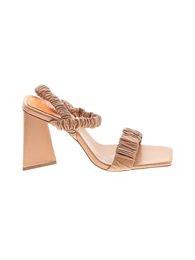 Pre-owned Schutz Sandals In Tan
