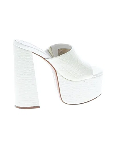 Pre-owned Schutz Sandals In White