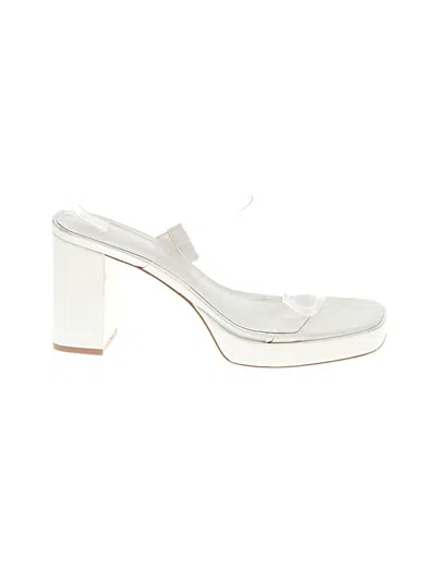Pre-owned Schutz Sandals In White