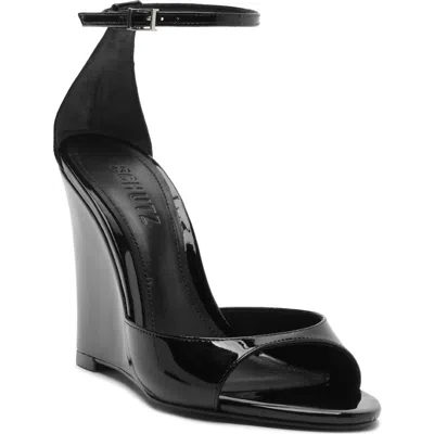 Schutz Scarlett Wedge Ankle Strap Sandal In Multi