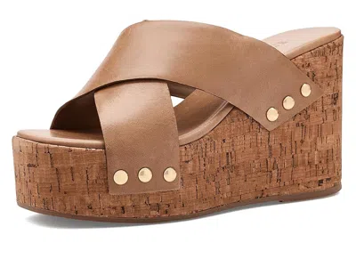 Schutz Serena Wedges Sonora In Gold