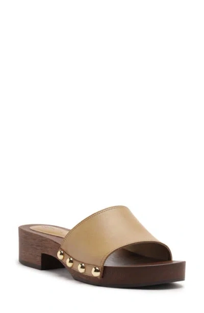 Schutz Shayla Slide Sandal In Purple