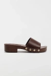 Schutz Shayla Slide Sandal In Brown