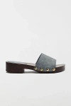 Schutz Shayla Slide Sandal In Blue