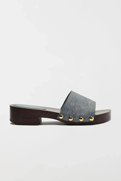 SCHUTZ SHAYLA STUDDED SANDAL IN INFINITE BLUE, WOMEN'S AT URBAN OUTFITTERS