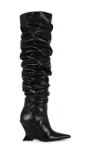 Schutz Siena Over The Knee Slouch Boot In Black