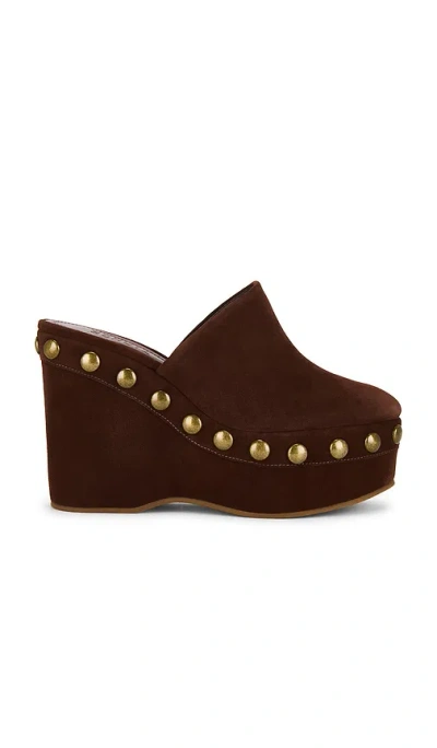 Schutz Sierra Studs Clog In Brown