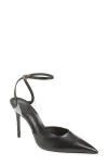 Schutz Skye Ankle Strap Pointed Toe Pump