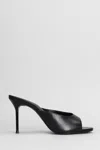 Schutz Slipper-mule In Black Leather
