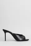 Schutz Slipper-mule In Black Leather