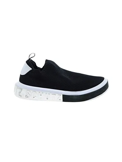 Pre-owned Schutz Sneakers In Black