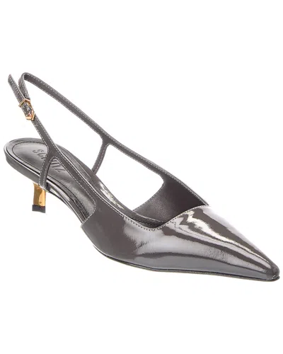 Schutz Sophia Patent Pump In Animal Print