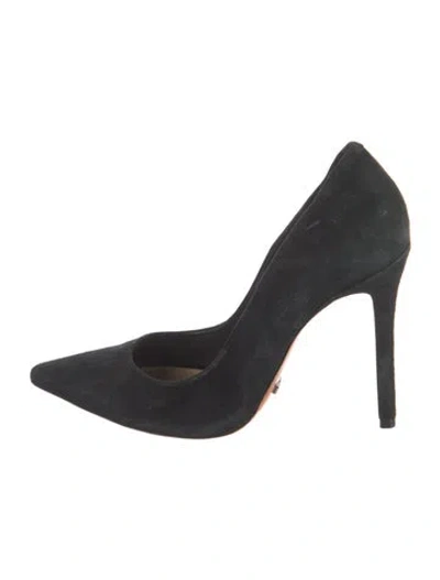 Pre-owned Schutz Suede Pumps In Black