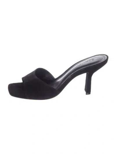 Pre-owned Schutz Suede Pumps In Black