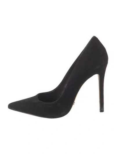 Pre-owned Schutz Suede Pumps In Black