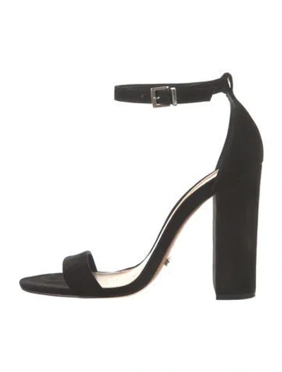Pre-owned Schutz Suede Pumps In Black