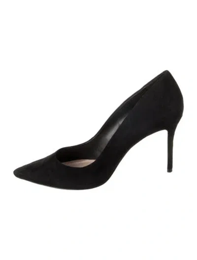 Pre-owned Schutz Suede Pumps In Black