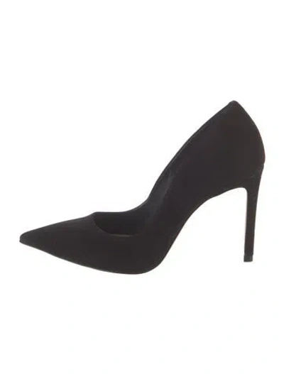 Pre-owned Schutz Suede Pumps In Black
