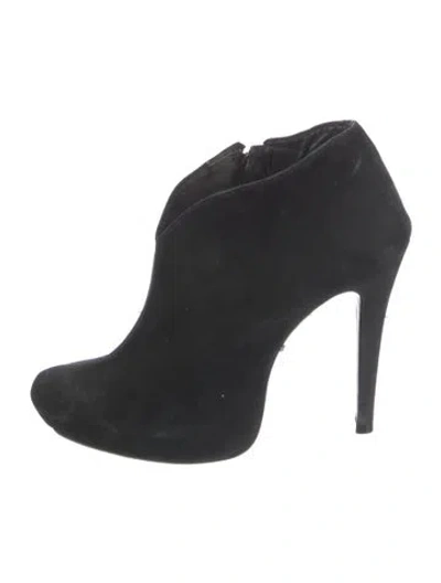 Pre-owned Schutz Suede Pumps In Black