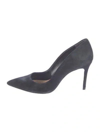 Pre-owned Schutz Suede Pumps In Blue