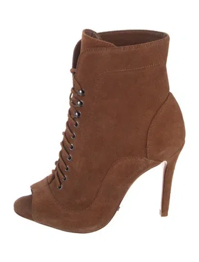 Pre-owned Schutz Suede Pumps In Brown