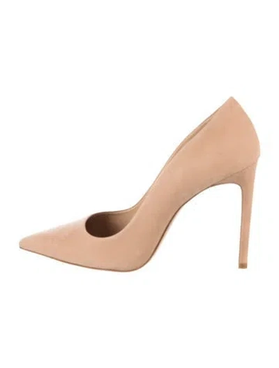 Pre-owned Schutz Suede Pumps In Neutrals