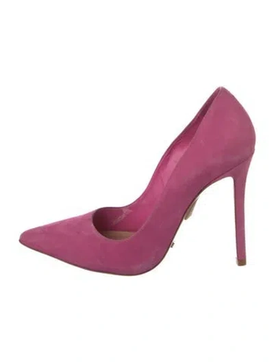 Pre-owned Schutz Suede Pumps In Pink
