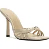 Schutz Women Tara Stiletto Heel Sandals In White