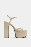 Schutz Tara Platform Sandal In White
