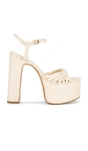 Schutz Tara Platform Sandal In White