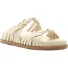 Schutz Tara Sporty Braided Sandal In Neutral