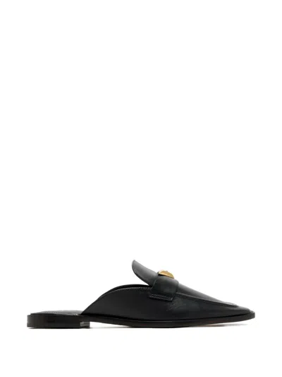 Schutz Triangular-plaque Loafers In Multi
