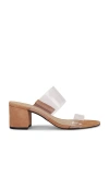 Schutz Taina Womens Leather Square Toe Heels In Beige
