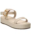 Schutz Wavy Ankle Strap Platform Sandal