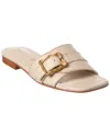 SCHUTZ SCHUTZ WAVY LEATHER SANDAL