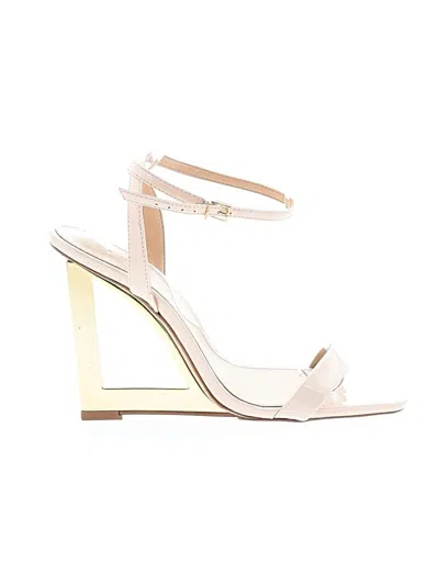 Pre-owned Schutz Wedges In Ivory