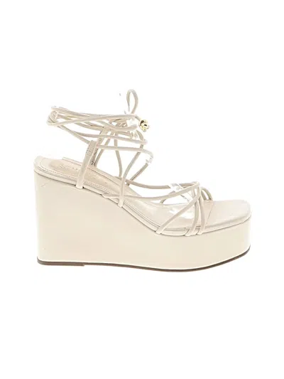 Pre-owned Schutz Wedges In White