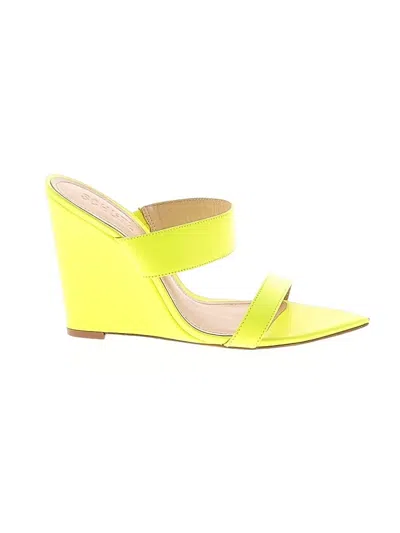 Pre-owned Schutz Wedges In Yellow