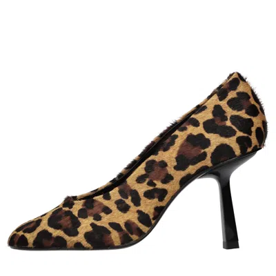 Schutz With Heel In Animal Print