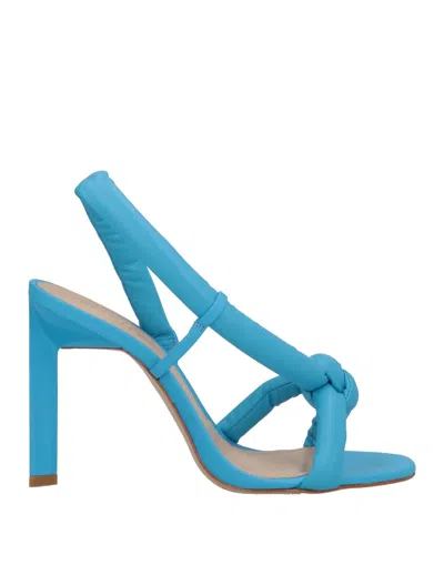 Schutz Sandals In Blue
