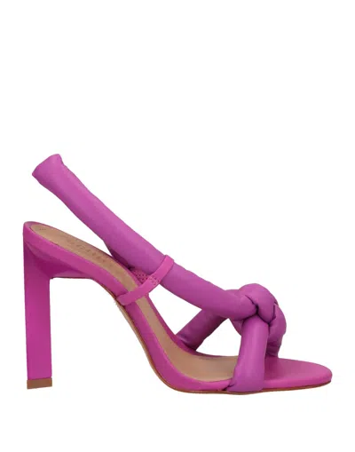 Schutz Sandals In Purple