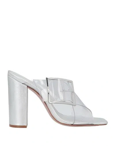 Schutz Woman Sandals Transparent Size 9 Plastic
