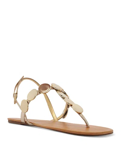 SCHUTZ WOMEN'S ACACIA T STRAP SANDALS