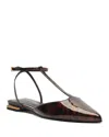 Schutz Women's Allure T Strap Flats