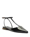Schutz Women's Allure T Strap Flats